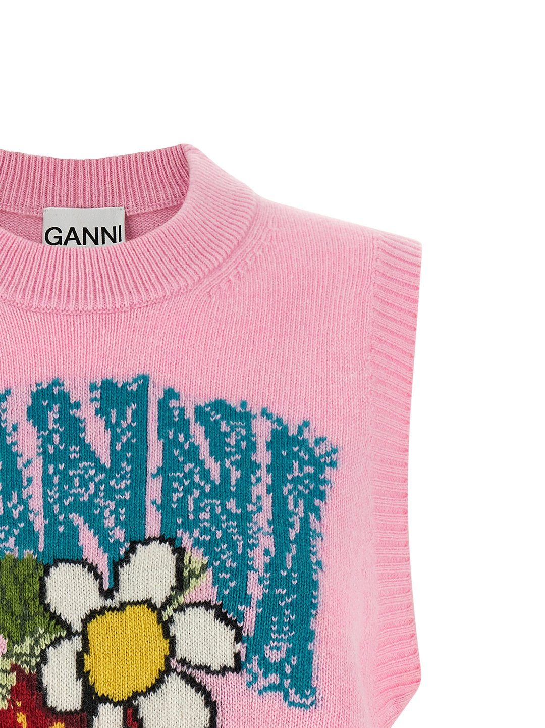 Ganni Strawberry Tops - Pink | 4a2d25cbc2bac0dab25ca04c903aca27b893bfb6