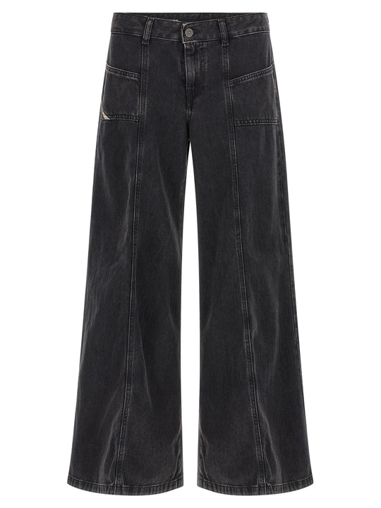 D-Akii Jeans Black