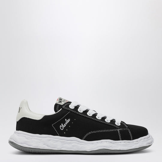 Charles Og Black Canvas Sneakers