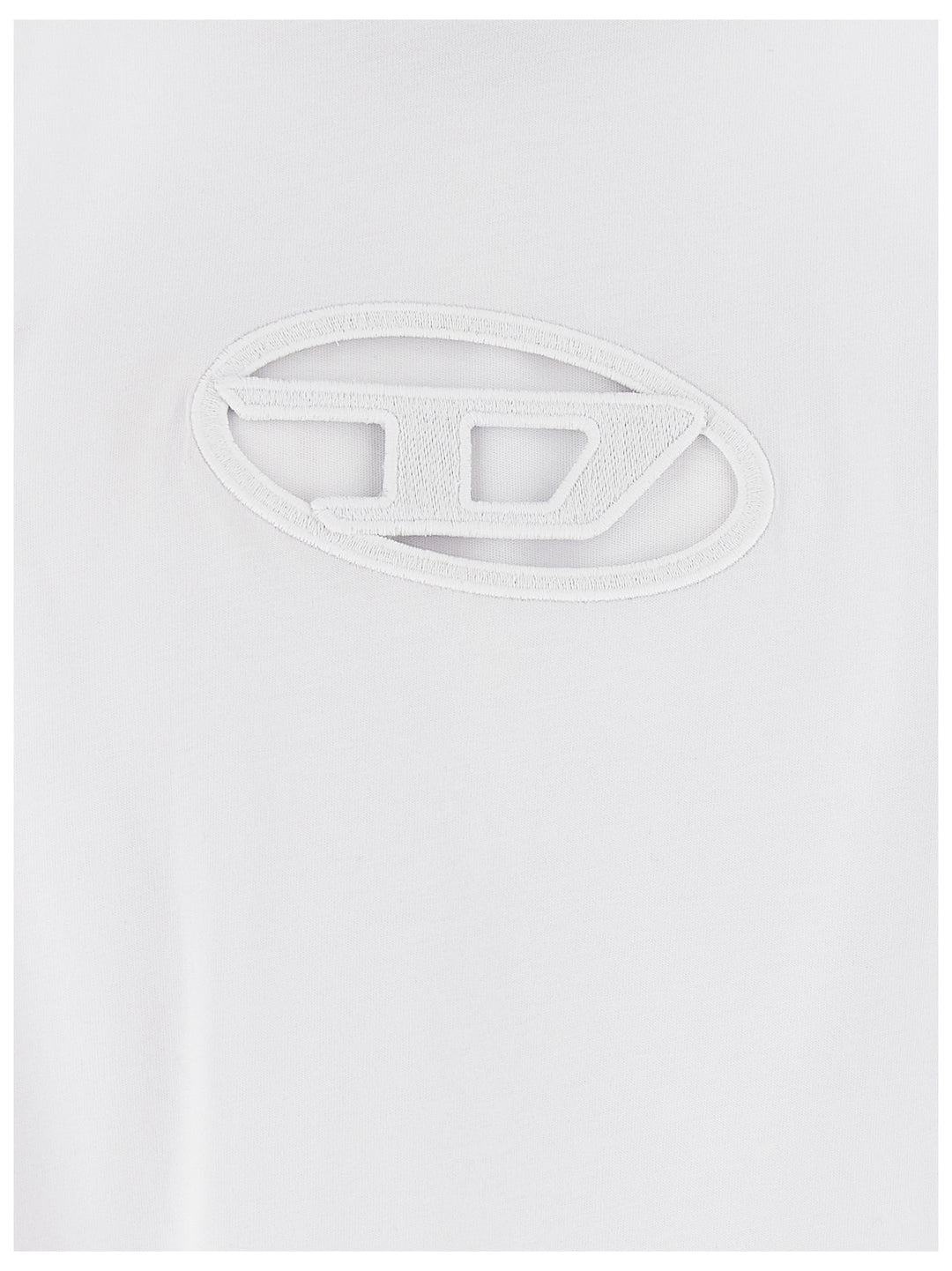 Diesel T-Buxt-Crop-Od T-shirt - White | 9a466af3eb2318b704f6121496722b5b15fd38b9