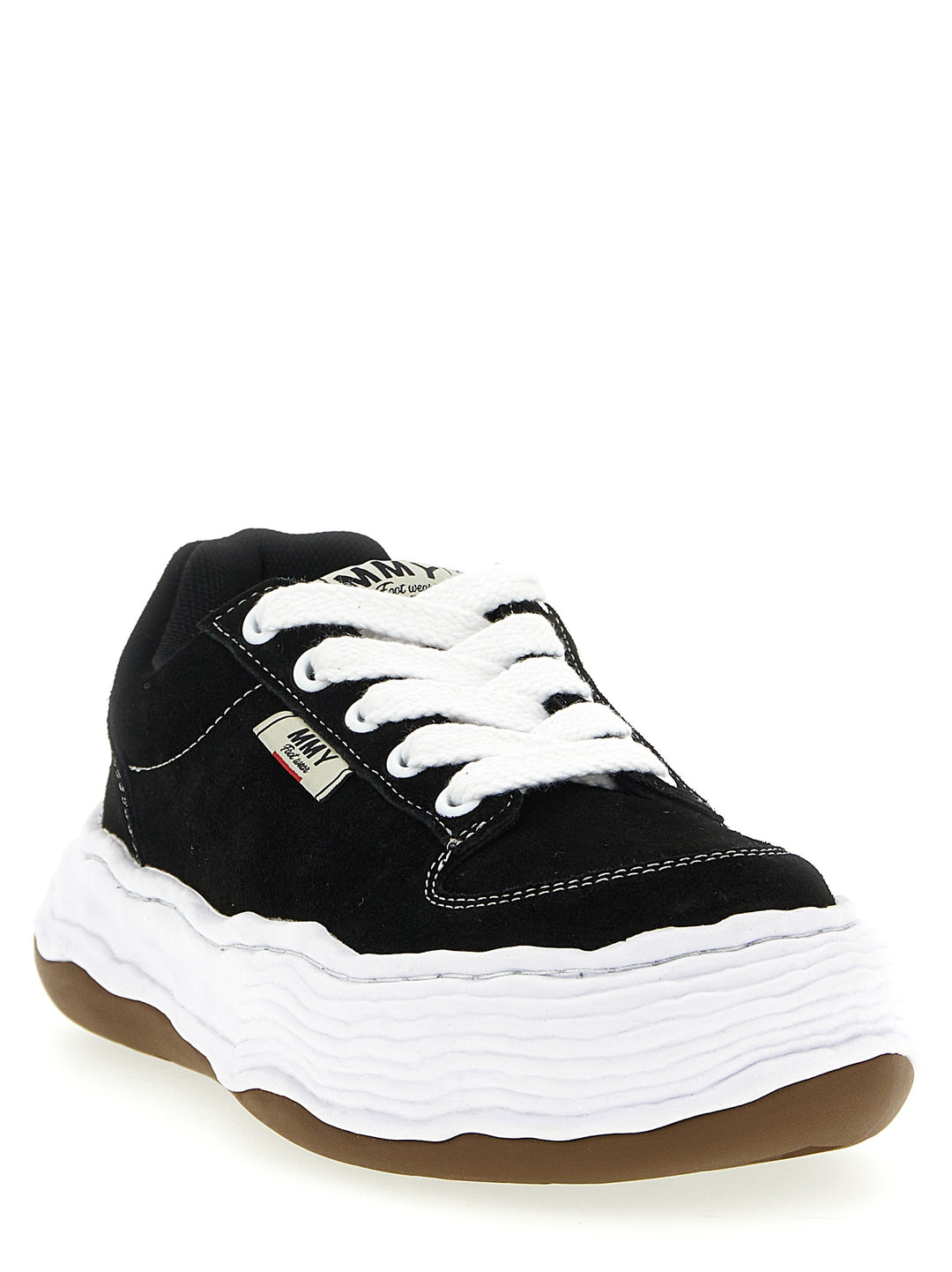 Maison Mihara Yasuhiro Oliver Sneakers - White/Black | 48cc42b79de0661d77717cbed9511f06954774b9