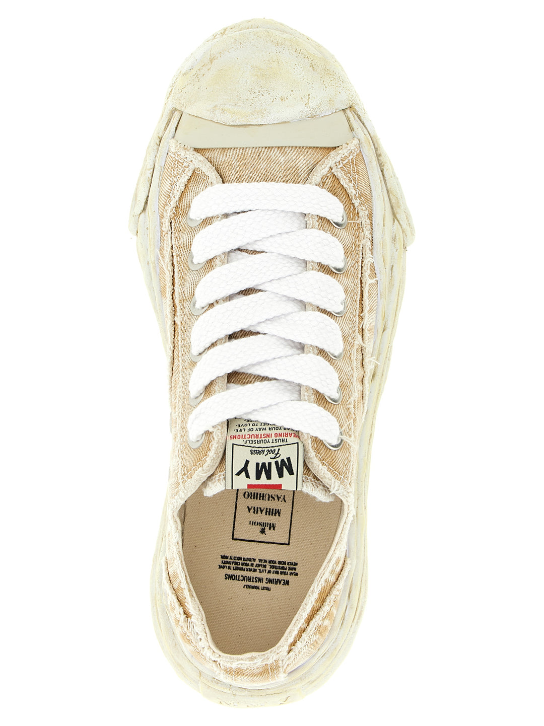 Maison Mihara Yasuhiro Hank Sneakers - Beige | edf9d62fb24ea7cad944e82bafddbf0bf3cbd17d