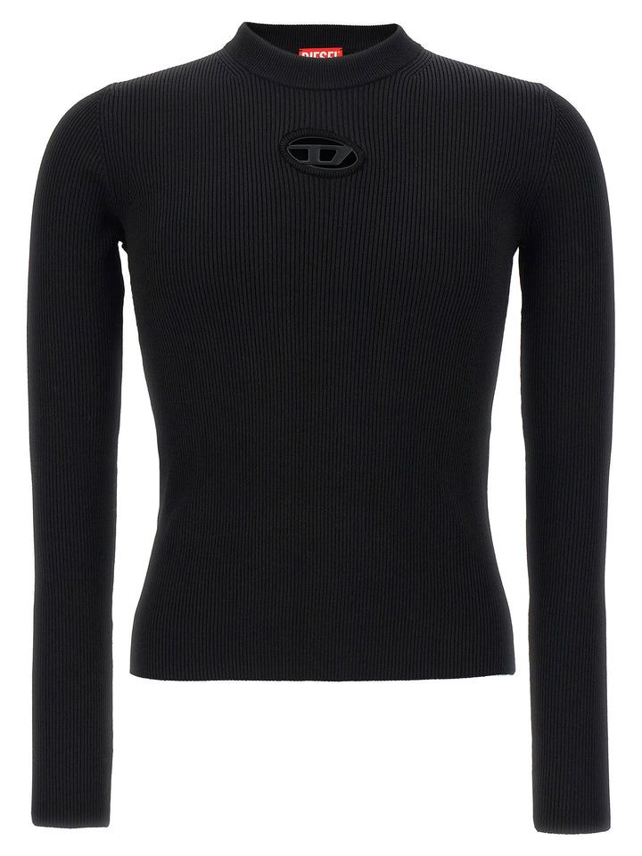 Diesel K-Zackary-Round Sweaters and Cardigans - Black | a93e557af7b60dc1425fac708444a67bb855326f