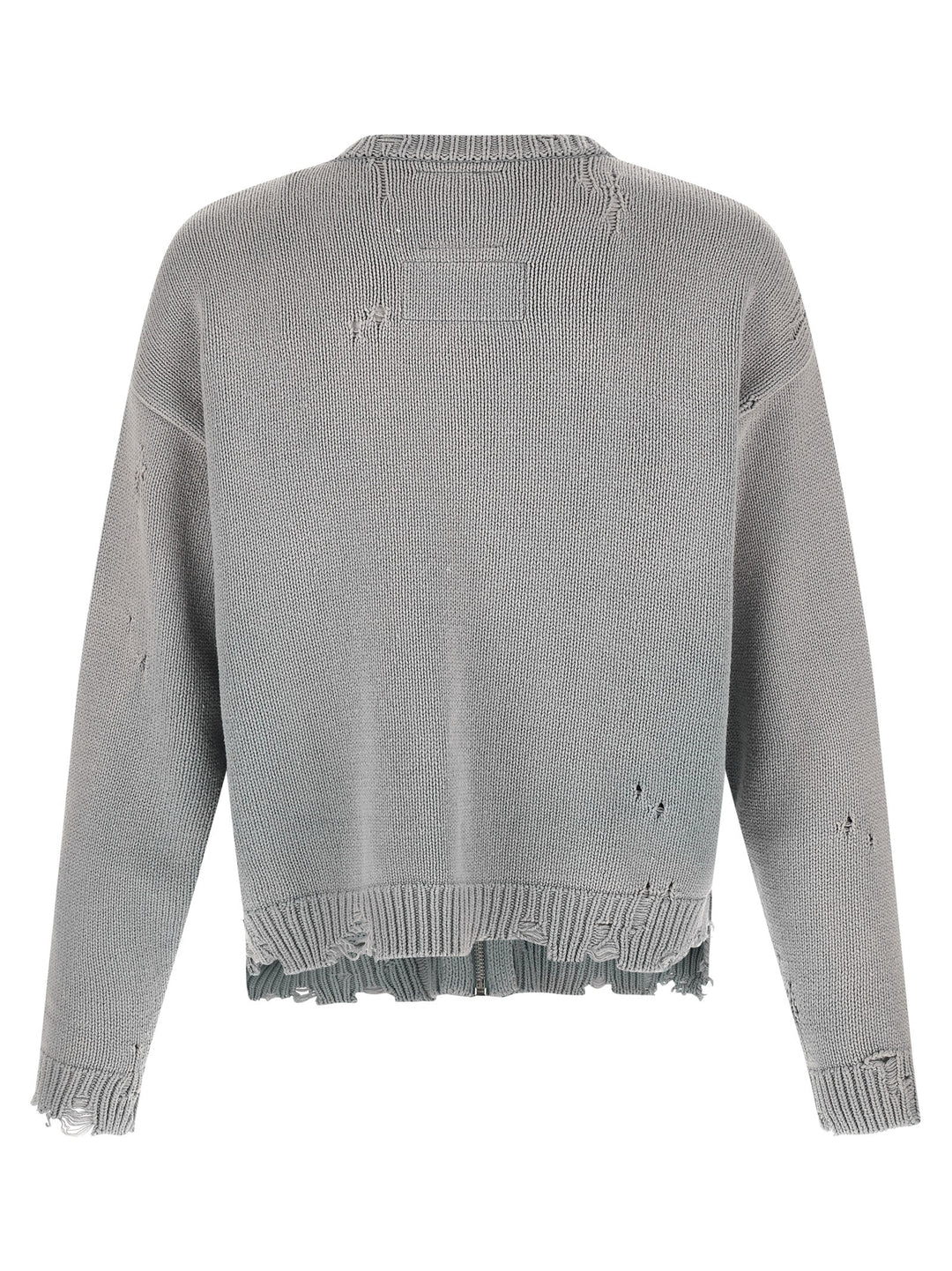 Maison Mihara Yasuhiro Dog Jacquard Knit Sweaters and Cardigans - Gray | 8d591d642f9ecb9dd66b98de83b9392ac81fe3ba