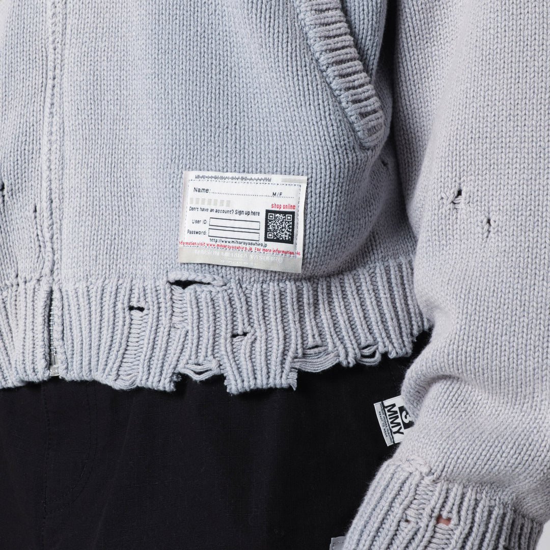Maison Mihara Yasuhiro Shirts & Tops - Blue | 4c3363f8fc83d2bdf7e040dc78a10ccf78b6a4ca
