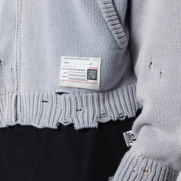 Maison Mihara Yasuhiro Shirts & Tops - Blue | 4c3363f8fc83d2bdf7e040dc78a10ccf78b6a4ca