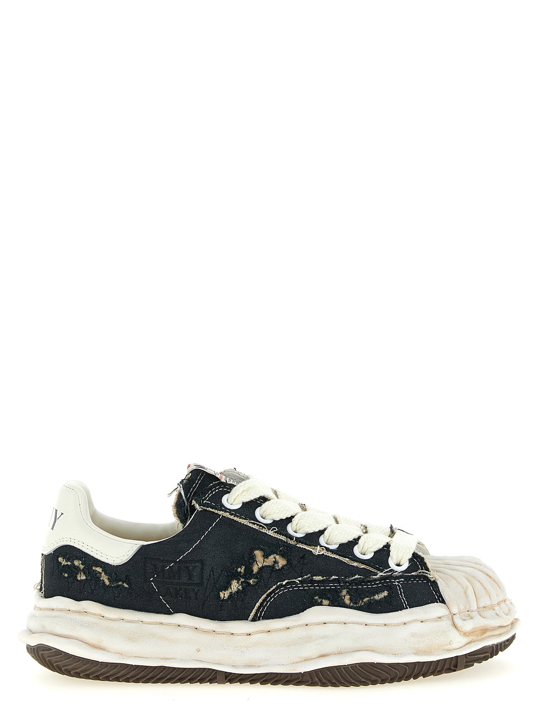 Maison Mihara Yasuhiro Blakey Sneakers - White/Black | d01ae8c1d7686c72992191983882b4f40d5ae6f4
