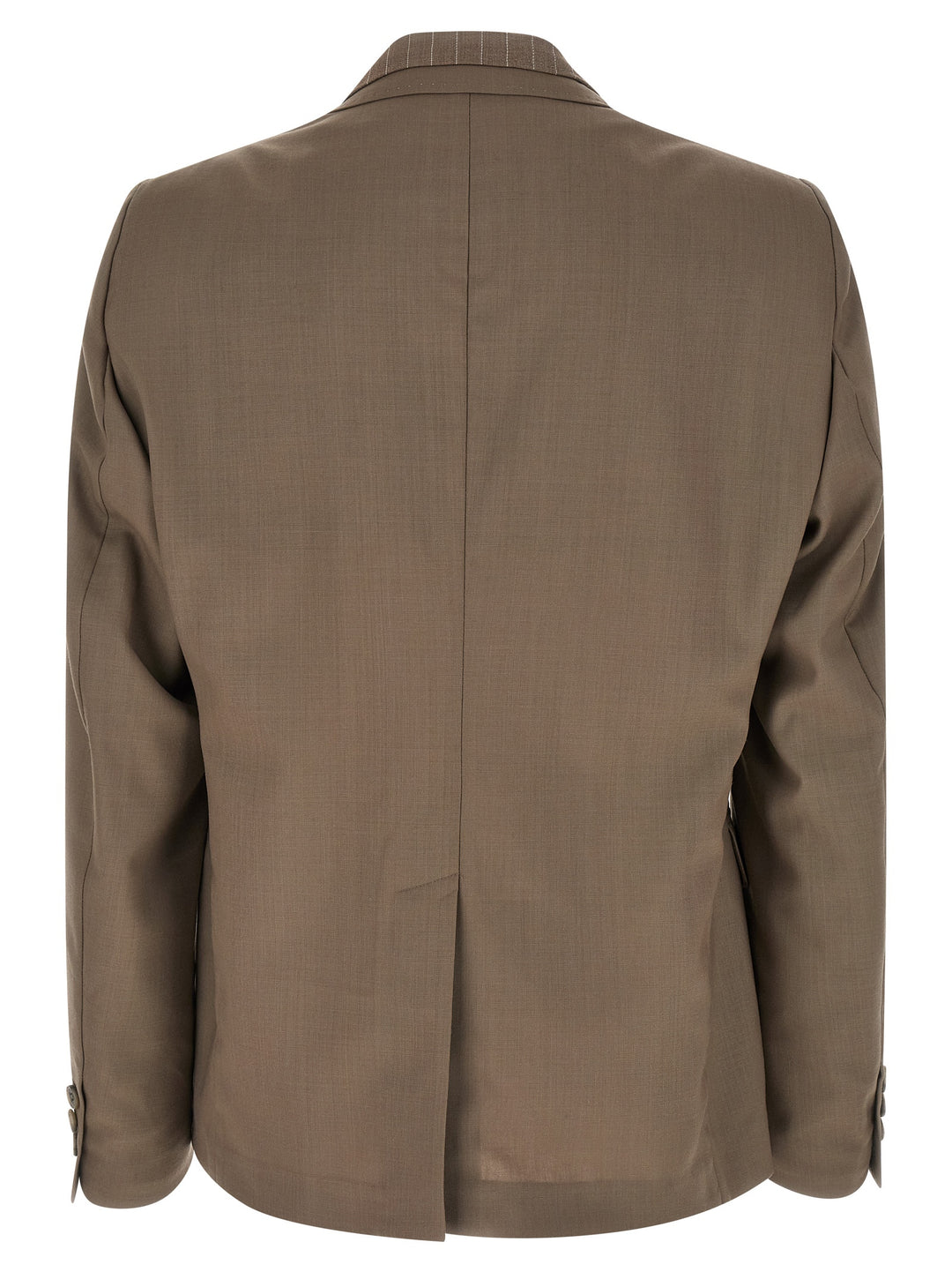 Maison Mihara Yasuhiro Double Layer Lapel  Jacket Blazer - Beige | 674c88654d9a3091c4a46779c30b004e016a00da