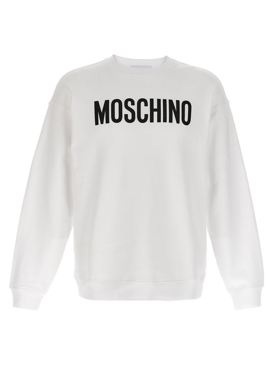 Logo Print Sweatshirt White