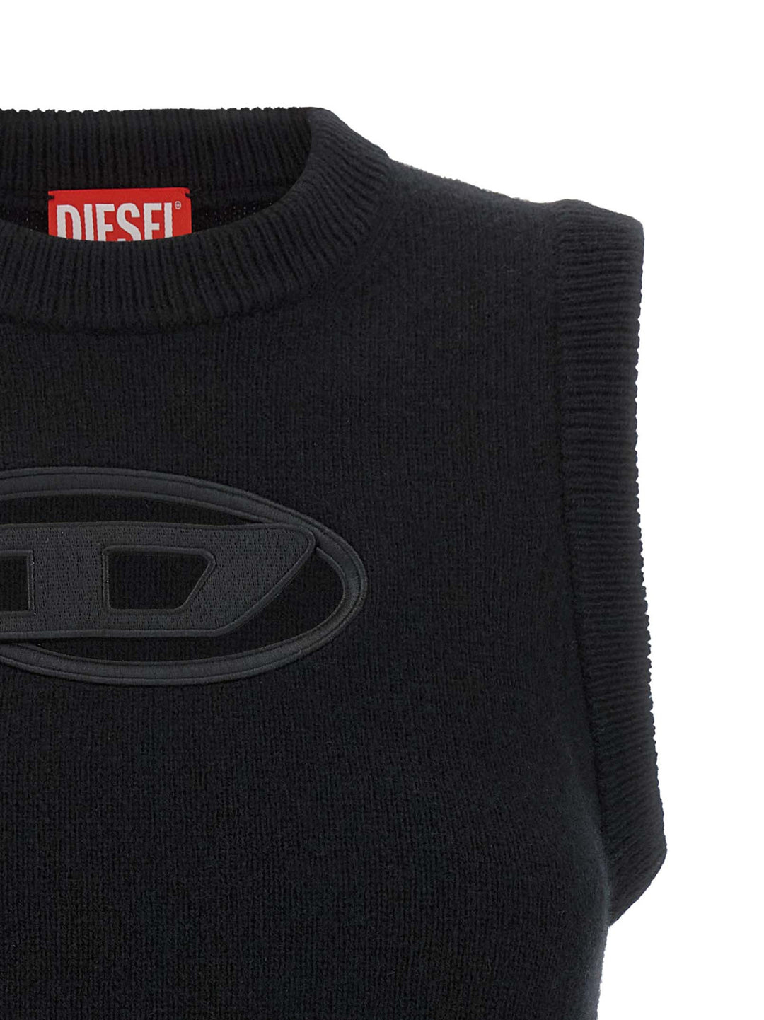 Diesel M-Argarin-Sl Gilet - Black | 15e6ef262e0d47902e329b17bdeefb518430a7c3