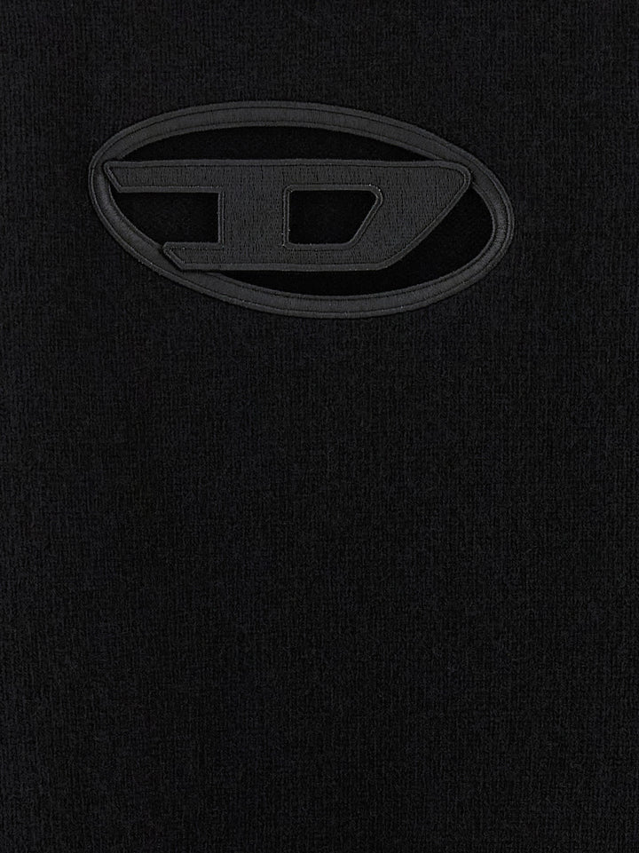 Diesel M-Areesa-Slim Sweaters and Cardigans - Black | cb33415bb8cadc55fadee8980246e800fad080cd