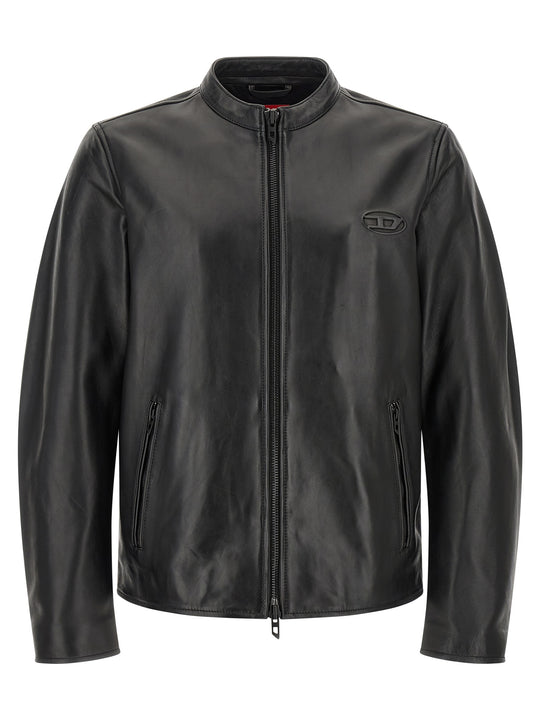 L-Tad-Wrd Puffer Jackets Black