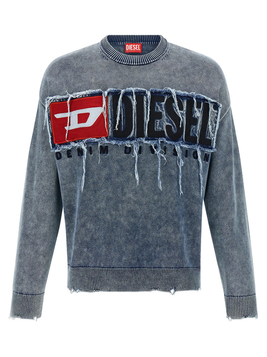 K-Fronzi Sweaters And Cardigans Blue