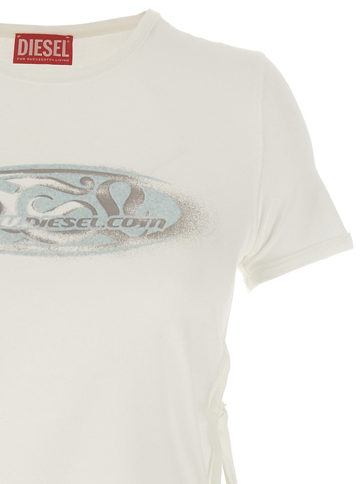 Diesel T-Laya T-shirt - White | 831a2e7ba129aefb857925ae070967b27d46059f