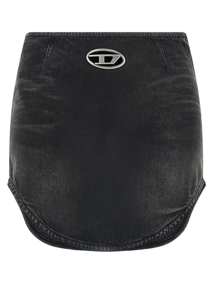 Diesel De-Vany-S Skirts - Gray | 6c8b11a32a62077643bb44283dc8ca51ac8e42e1