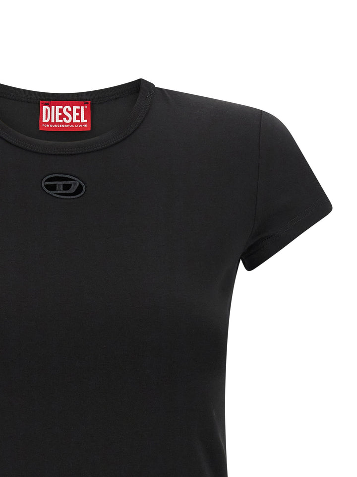 Diesel T-Angie-Od T-shirt - Black | 58f6810f25f3980946dde7f630b19645db2d8fa2