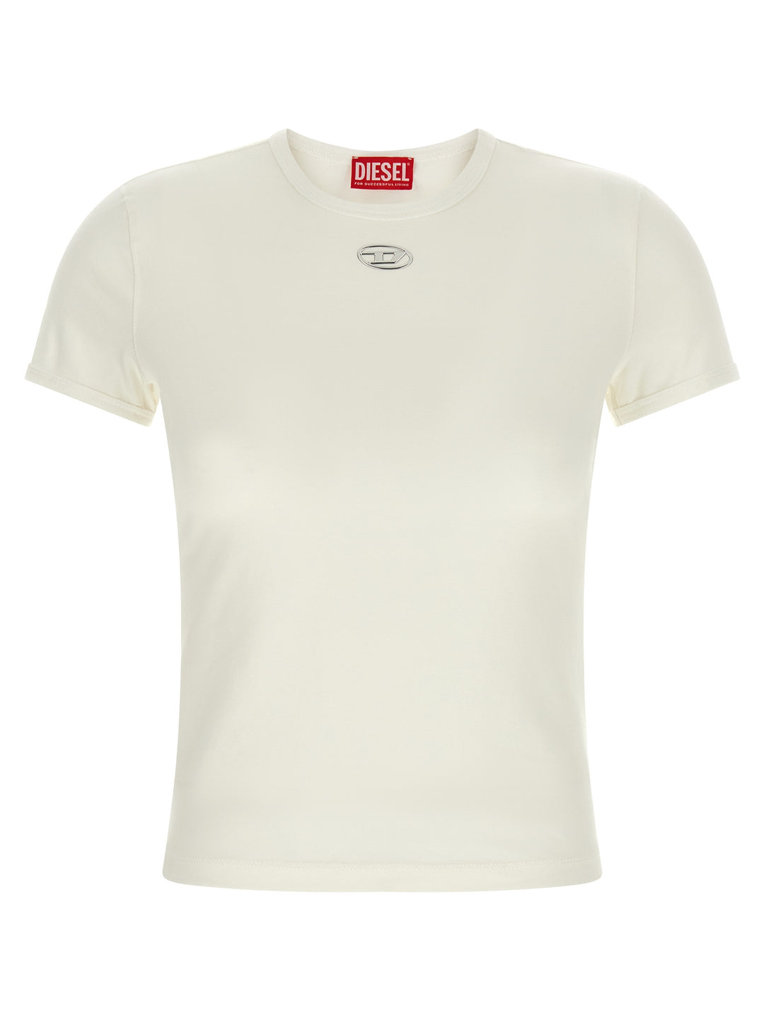 Diesel Uncutieslong-Od T-shirt - White | b4e3bd31dc2952ba15114df348505f9e5c0b4e21