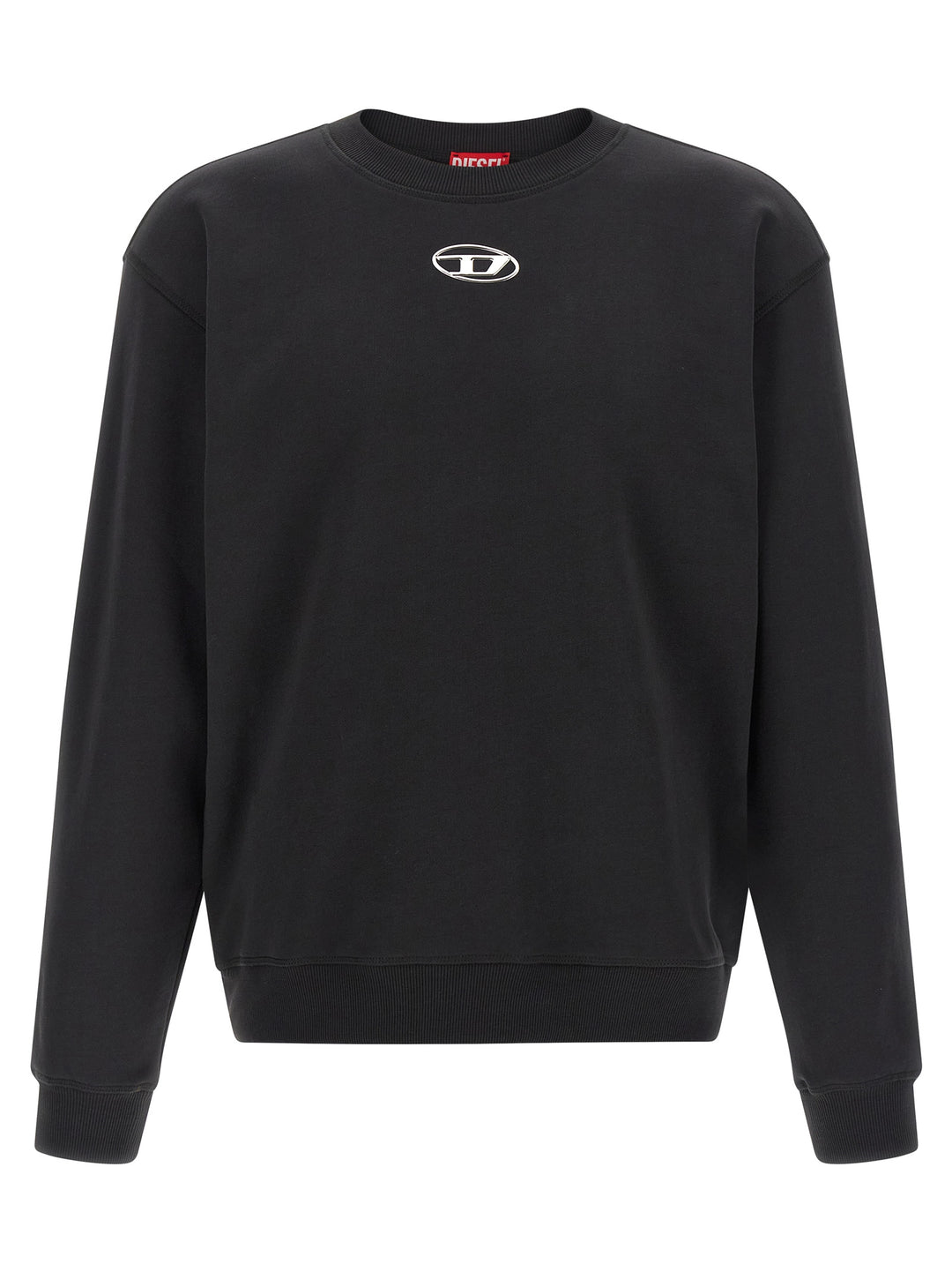 Diesel S-Norm-Iod Sweatshirt - Black | 428c5f2345c12c4294dee0b6f4870333f747c935
