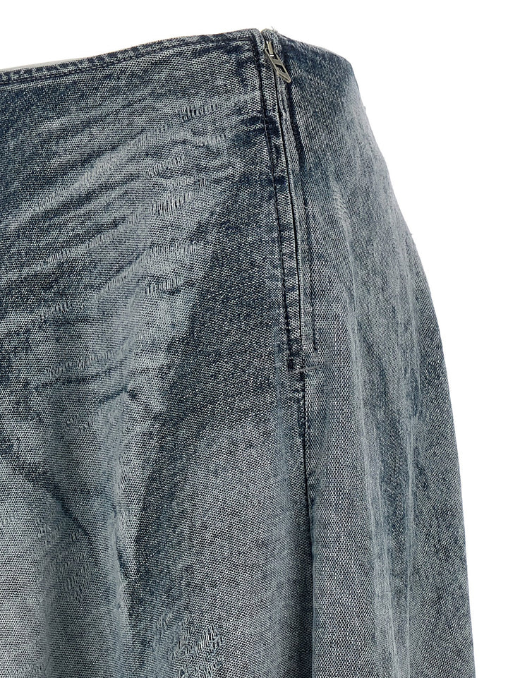 Diesel De-Annet-Fsh Skirts - Light Blue | 88cda3fb9b37b5bfc16096360045252e7ee49d23