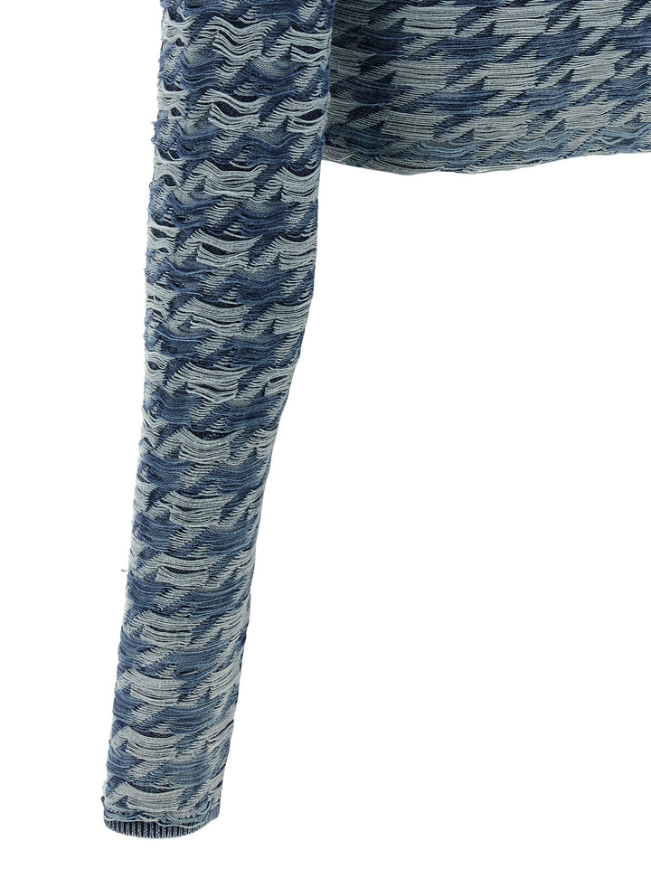 Diesel M-Hella Sweaters and Cardigans - Blue | 37f825dd12d1e850fab1d7ba6ec7b3798f27a688