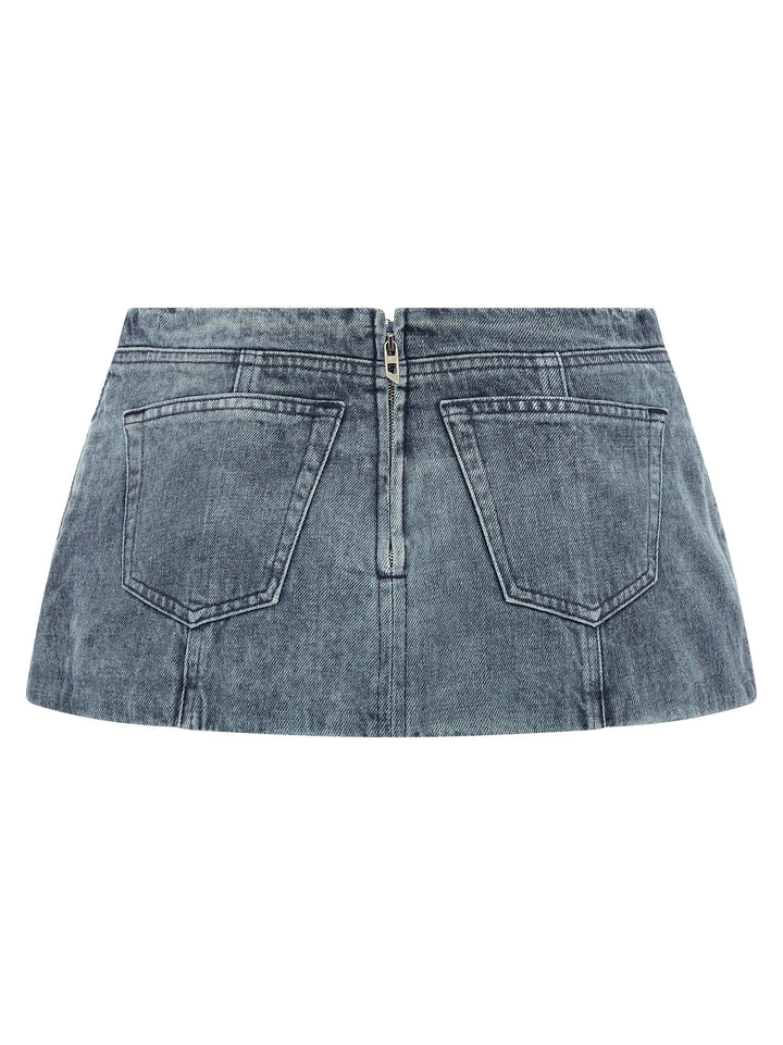 Diesel De-Nora Skirts - Light Blue | 25ea116da99be9ccb5ca22a9fddc997eae746d70