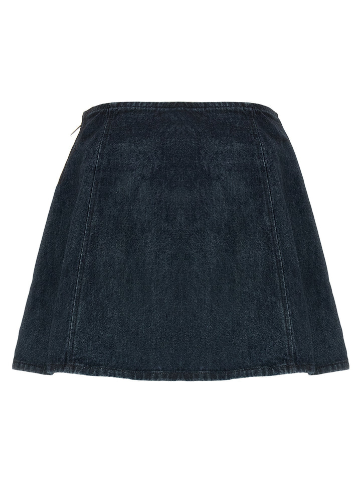 Diesel De-Sweny-S1 Skirts - Blue | 176dfc32b087b5a699ff77e5506c05f9156bd24f