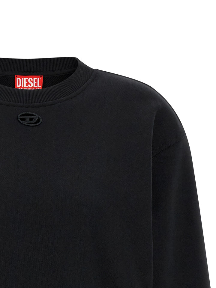 Diesel F-Normy-Od Sweatshirt - Black | 8781f9766c4c297e58dd826c1d74f43c1e646d86