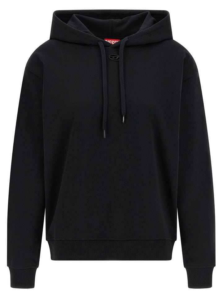 Diesel F-Normy-Hood-Od Sweatshirt - Black | 7d5e7fa90be4b7f381713bdfea581e5f101a88d2