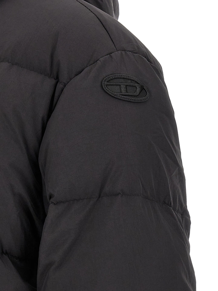 Diesel W-Rolfys-Wrd Puffer Jackets - Black | cb0ee2243fc4bb26c8693001a7660042432719ba