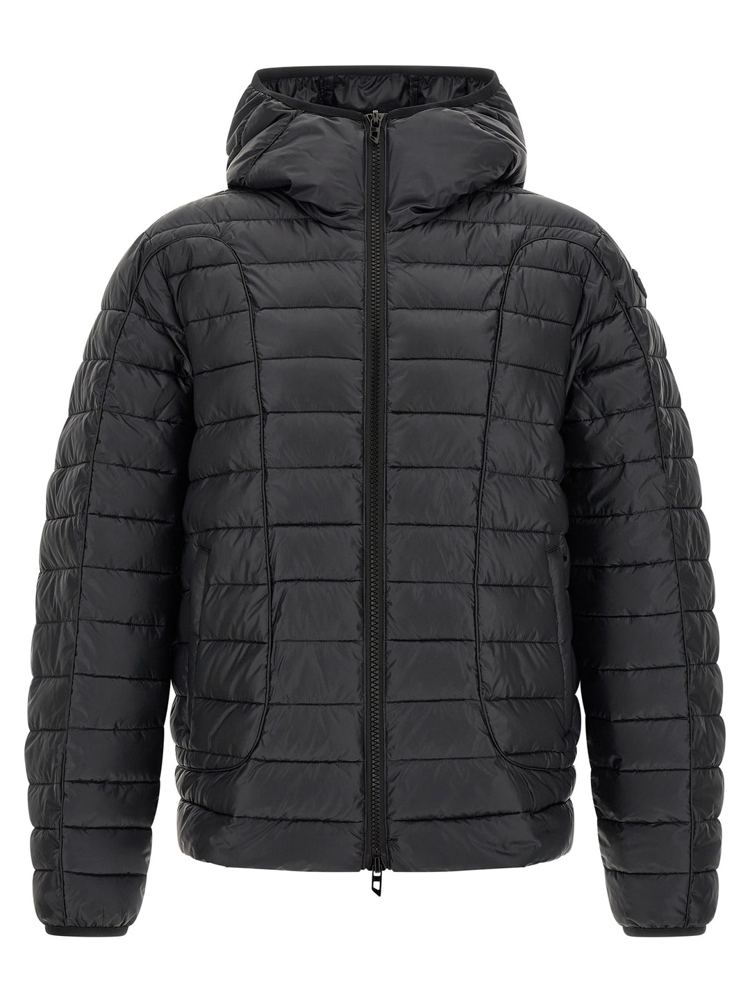 Diesel W-Stone-Wrd Puffer Jackets - Black | c9b580b7eda3d95d327577d5510d7e482ed29af7