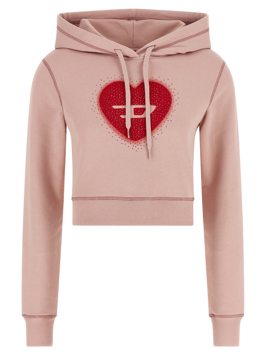 F-Slimmy-Hood-S5 Sweatshirt Pink
