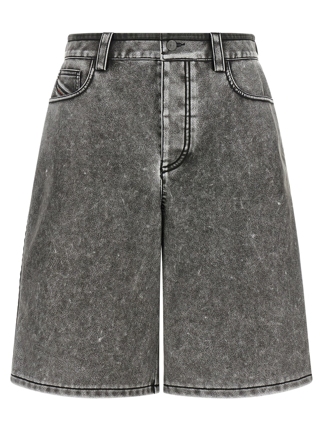 Diesel P-Arlor Bermuda and Short - Gray | 71e14c1fd9749e3658300bd0b946a1a2a6cf14c5