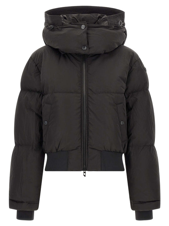 W-Peyt-Short-New-Wd Puffer Jackets Black