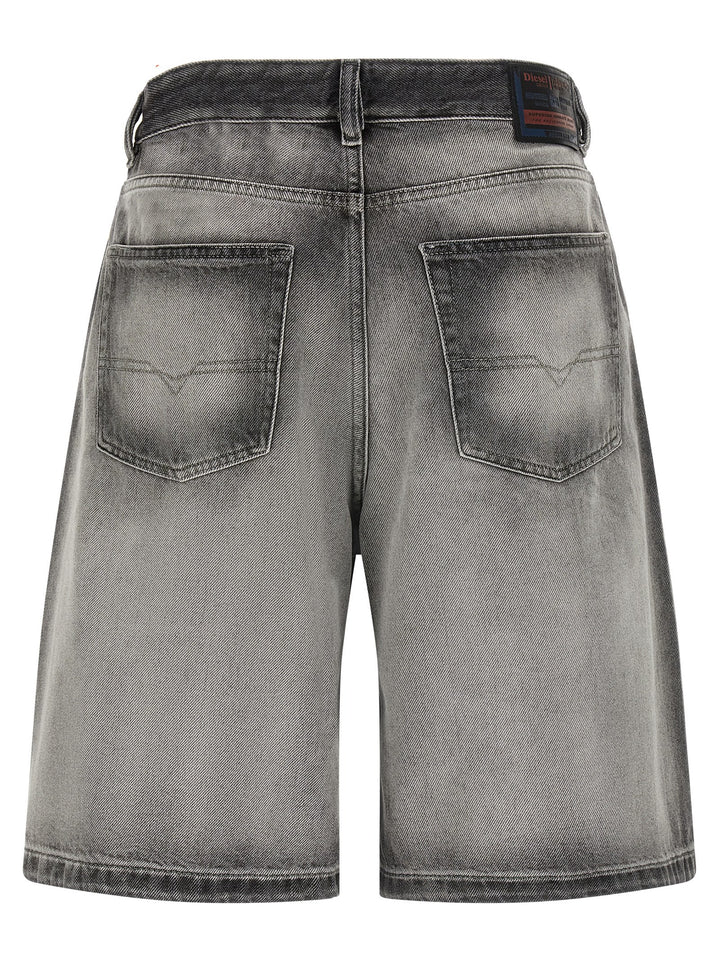 Diesel De-Sire Bermuda and Short - Gray | 8c295a0f74ffc2d3dcaee528759aca0bb9bebfac