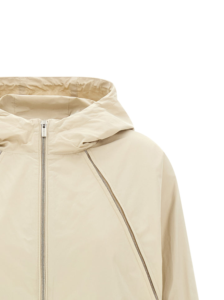 Peserico Punto Luce Puffer Jackets - Beige | 28f37492207c7ff1e19e0432c9ce402e72ad82e4