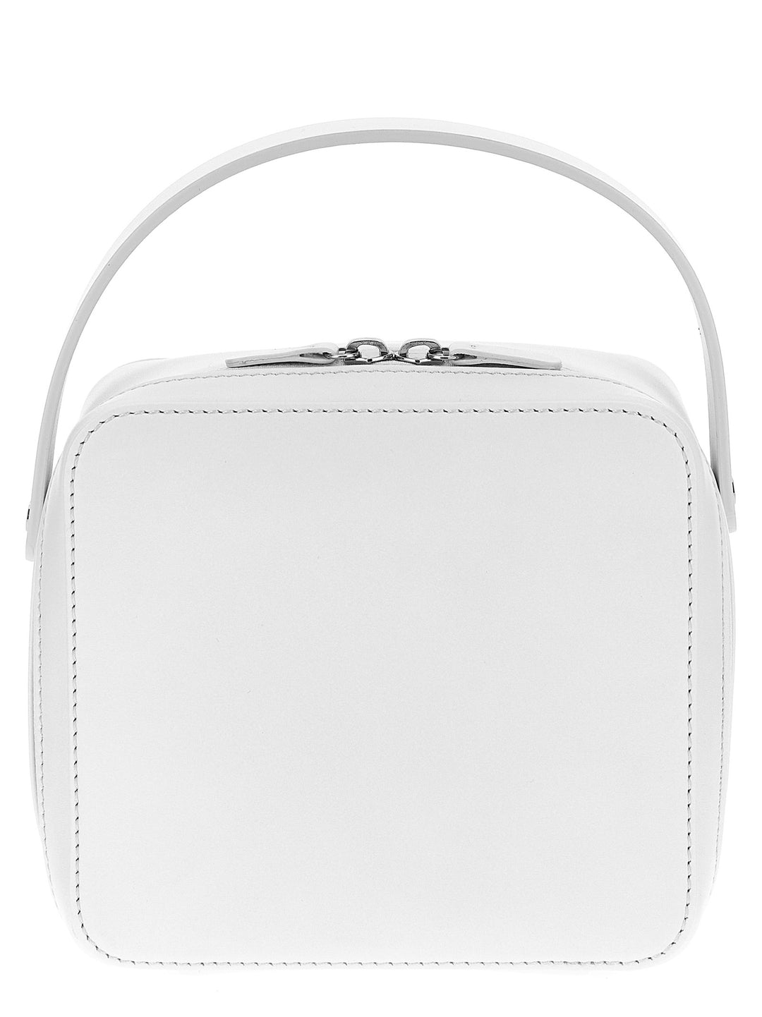 Auralee Leather Small Travel Case Hand Bags - White | 10c0a9f712b970e82265d5a388d0f0d96e85ffb1