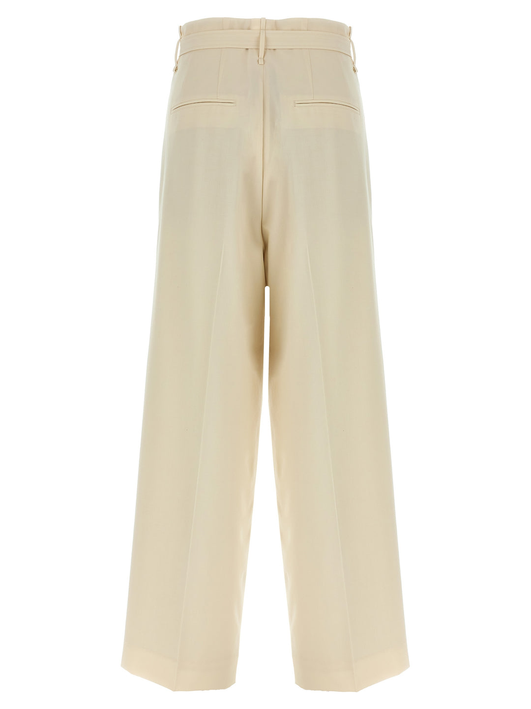 Auralee Wool Pants - Beige | 90e42025a5893bd7177d8037dc4d07a86ef8e152