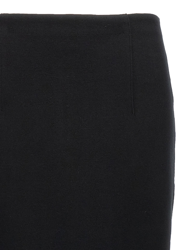 Auralee Double Face Knit Skirt Skirts - Black | e1e03aad9682121b729f64f02bf5e14f68c50d05