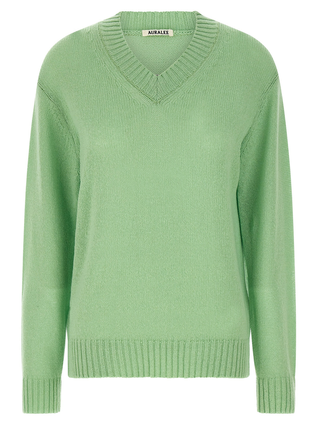 Auralee Cashmere Sweater Sweaters and Cardigans - Green | e4aba90118852afa92762f337cdaffdd9aa03e1d