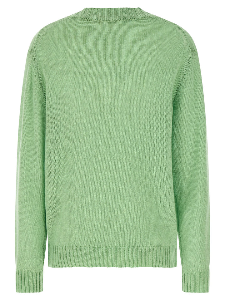 Auralee Cashmere Sweater Sweaters and Cardigans - Green | c958e4430faeff229f354715174d8a9756ac55e4