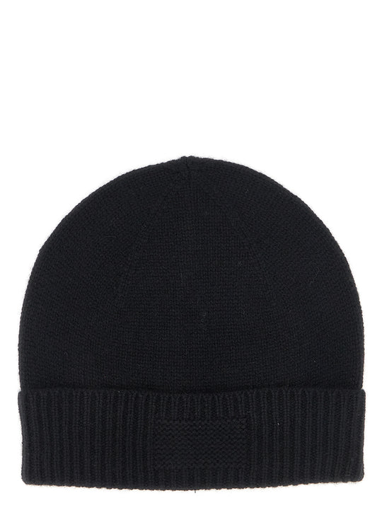Rib Cuff Hats Black