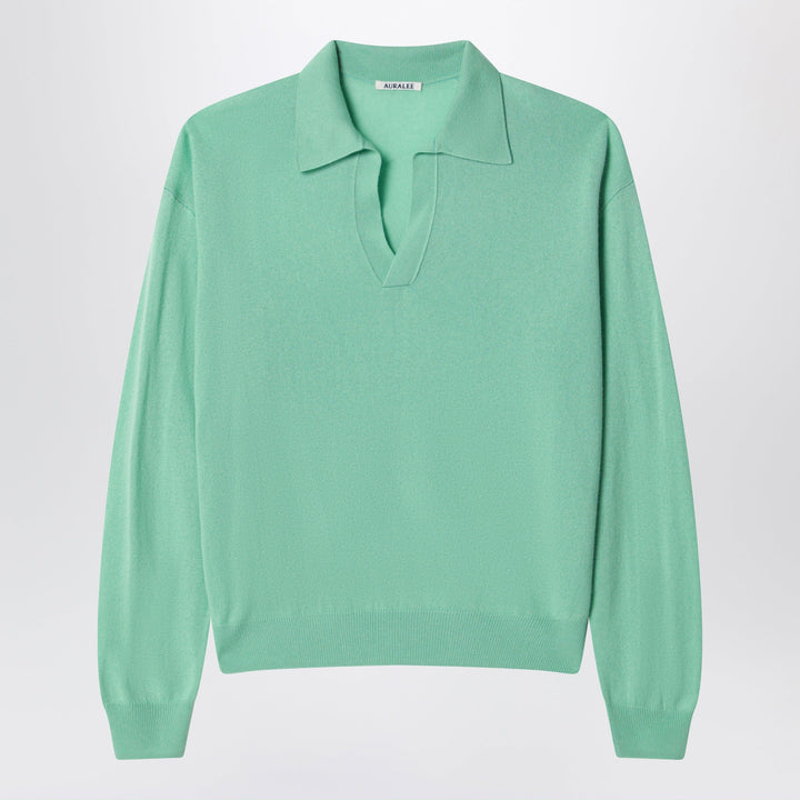 Auralee Shirts & Tops - Green | 23e11bc114bec6e537ece18a3e91b56a50d4a199