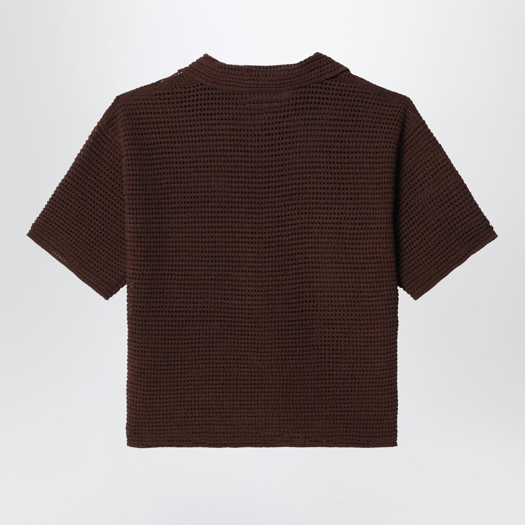 Auralee Shirts & Tops - Brown | fee42142a17891a7572f89fe5a56594912b02aae
