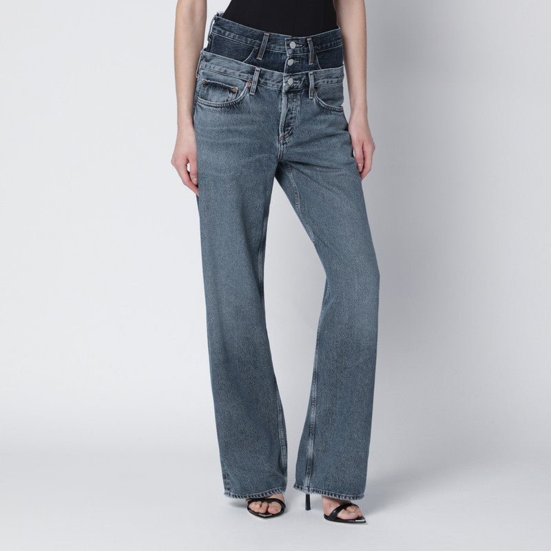 Agolde Pants - Blue | 889e229fe1cc66a9694003355fdd1514242f3467