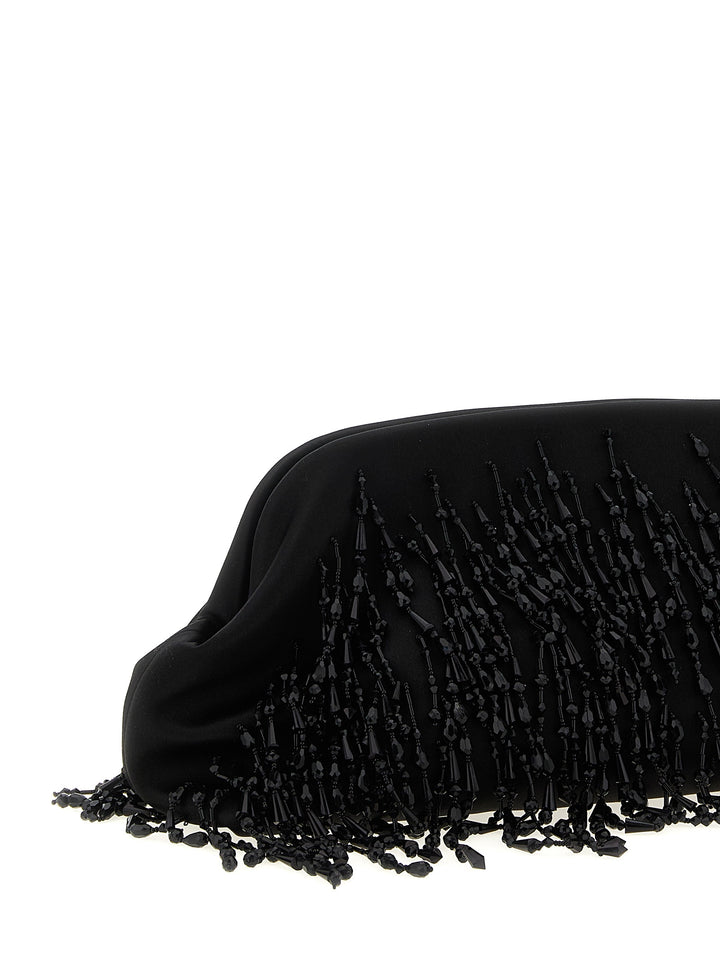 Alberta Ferretti Satin Clutch - Black | cce7e50bcbf0124da2ac77c1ae43c401b24324d1