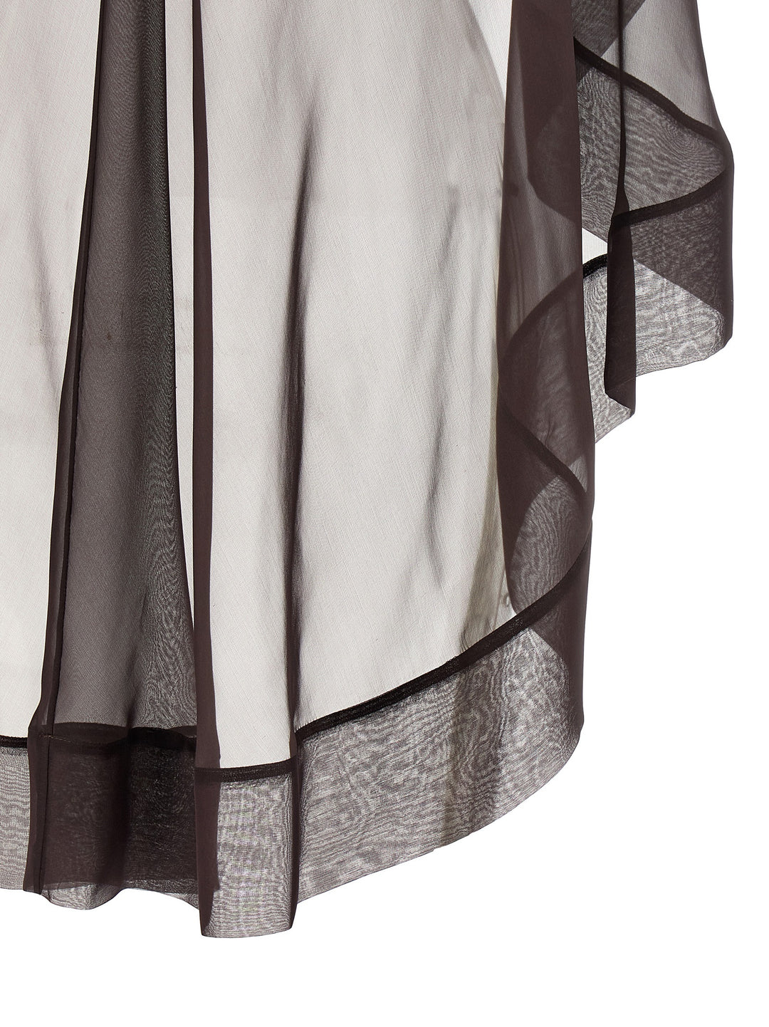 Alberta Ferretti Chiffon Scarf Scarves and Foulards - Brown | 86786c3bad5e4c337e71cbf34187afe4e3305bc6