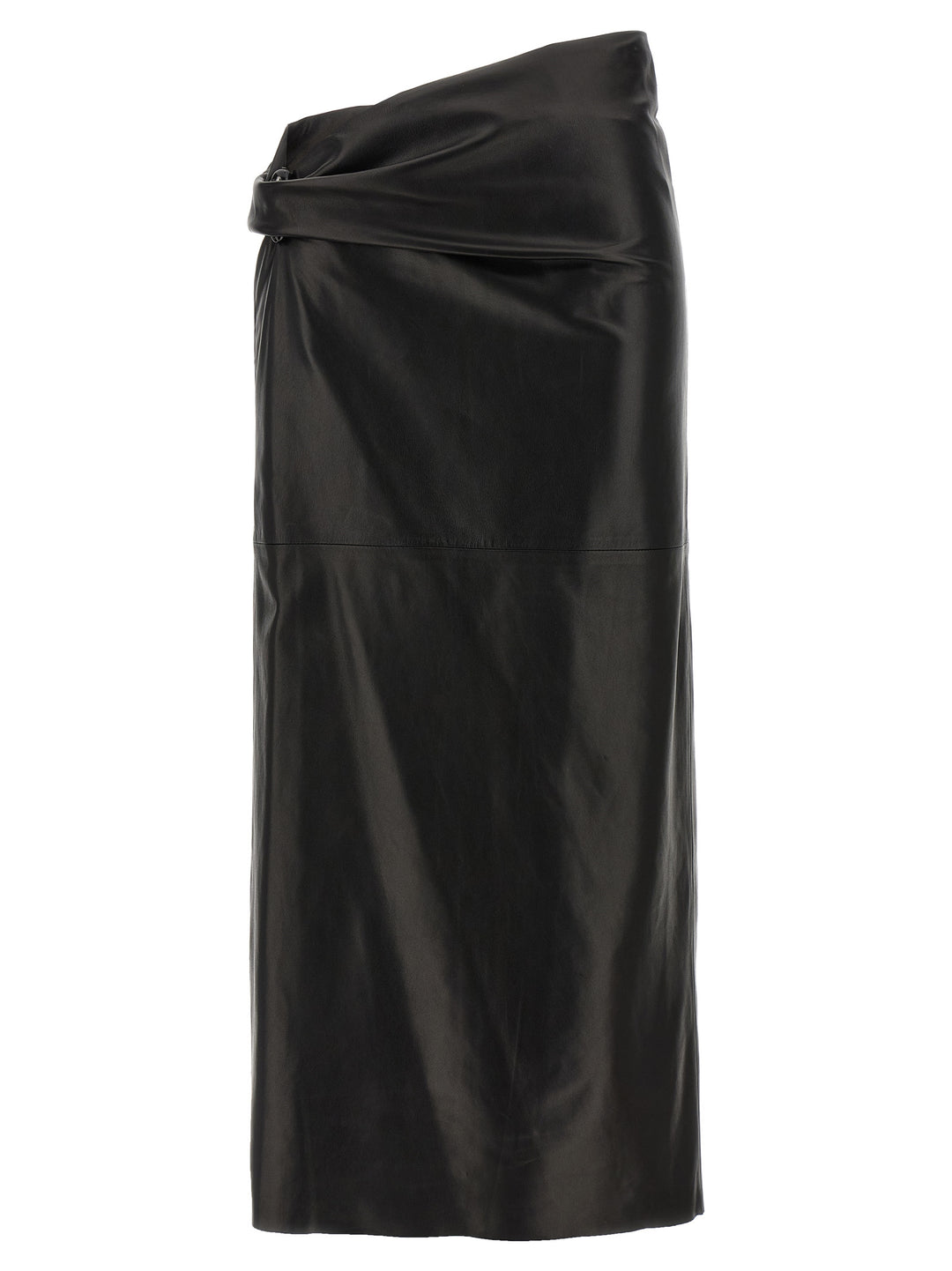 Alberta Ferretti Plongé Nappa Skirt Skirts - Black | 1ffb0597a0324e9c373a439c7bfdf0029c30118f