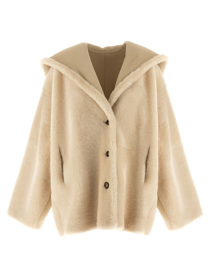 Alberta Ferretti Reversible Sheepskin Fur - Beige | 6a97e44db01383f47d90650342de8abf82903bba