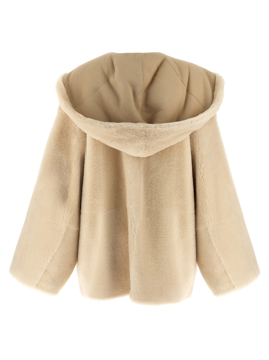 Alberta Ferretti Reversible Sheepskin Fur - Beige | 43538b60286852d8a5c36997c7cee7965c3d3fa1