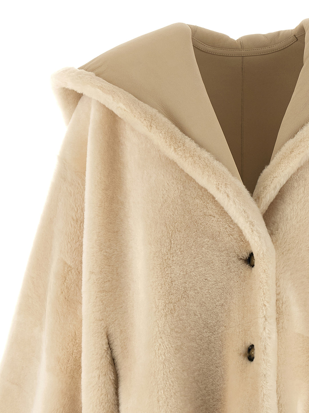 Alberta Ferretti Reversible Sheepskin Fur - Beige | 334d9b8290e52f2f264d1e01dbabb1ccaba13861